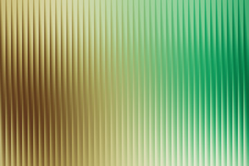 Fototapeta premium Abstract background with vertical lines in a gold and green gradient, smooth texture