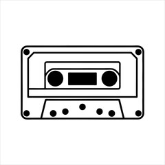 Cassette Icon Vector