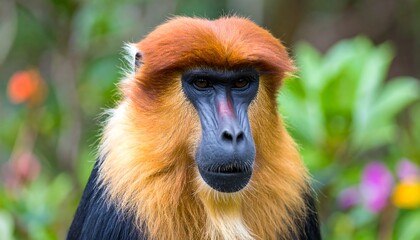 Close-up of a monkey's head