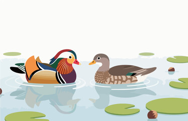 Bird close-up vector image