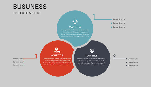 3 Stage Circular Business Planning Infographic Template