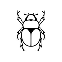 vector illustration of a bug