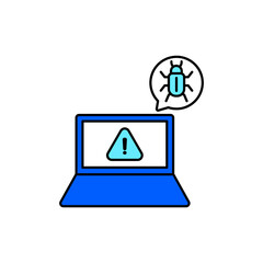 Icon a Alert System, isolated against a clean background.