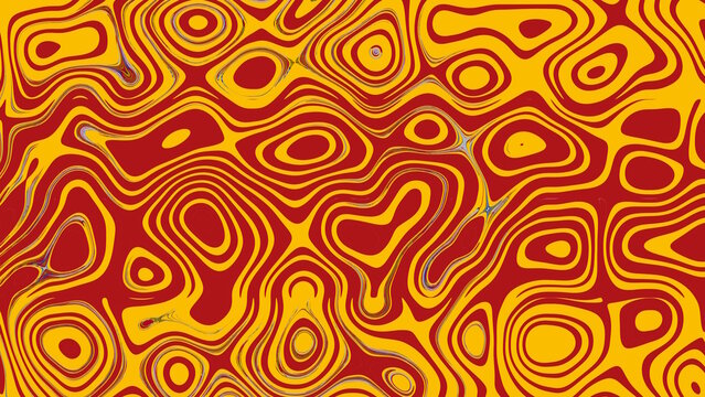 Effet lame acier damas damass&eacute; &agrave; partir des couleurs du drapeau espagnol pour une illustration, fond de plan, pr&eacute;sentation originale aux couleurs officielles