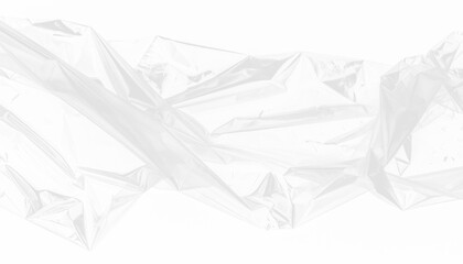 PNG of transparent plastic with subtle creases, ideal for overlays, backgrounds, and design projects requiring a realistic plastic texture