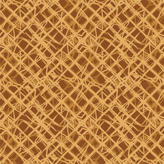 Naklejka premium Abstract geometric pattern with overlapping squares and lines background, patern seamless, Stock royalty.