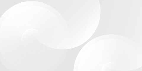 White abstract geometric abstract background overlap layer on bright space with lines effect decoration simple art