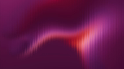 Purple Fractal Glass Abstract Background, Fluid Wavy Band, Pink, Red, Noise Glass Wallpaper for Web, Banner, Technology