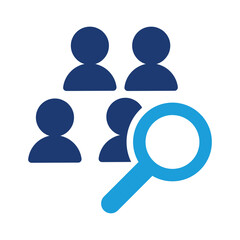 search member colored icon vector design good for web or mobile app