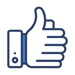Obraz premium thumb up icon