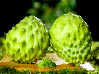 Fresh Wasabi Roots on Wood Board - Traditional Japanese Horseradish for Sushi and Asian Cooking