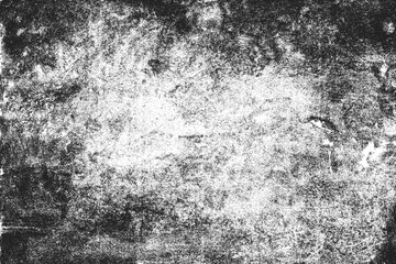Fototapeta premium Grunge black and white distress texture, Vintage distressed abstract background, Old aged surface with scratch and dust, Grungy messy wall with texture effect