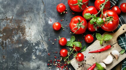 Rustic Mediterranean Cuisine: Garden-Fresh Produce, Vegetarian Meals & Vitamin-Packed Salads in a Traditional Kitchen