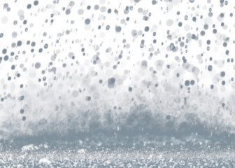 White rain falling background night water overlay