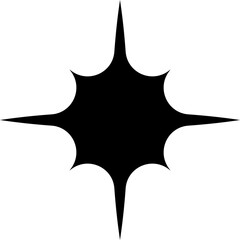 star icon, logo, symbol