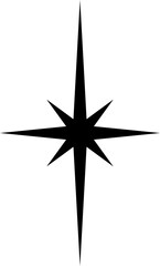 star icon, logo, symbol
