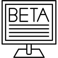 Beta Icon