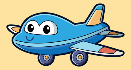 Cartoon Airplane Adventure, Airplane, Cartoon, Adventure, Sky, Travel, Fun, Flight, Vector, Aviation, Journey, Animated, Playful, Transportation, Kids, Explore, Colorful, Cloud


