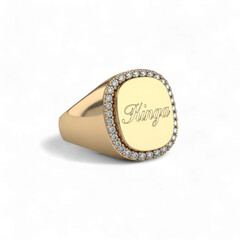 Men&rsquo;s signet ring