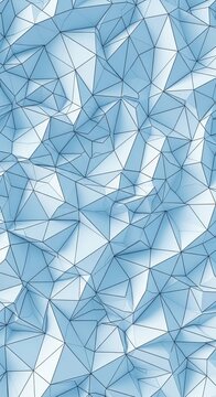 Intricate polygonal network: An abstract geometric pattern of interconnected lines