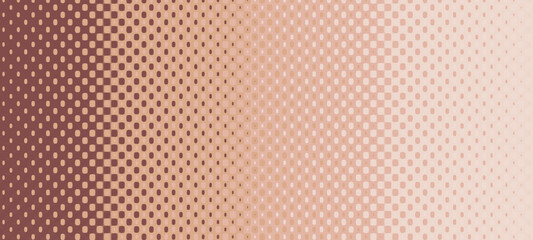 Abstract Brown, Cream, and Light Brown Gradient Geometric Background with Rounded Square Dots and Seamless Pattern