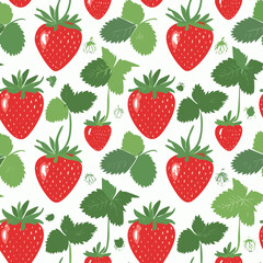 Hand Drawn Strawberry Vector Illustration