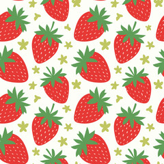 Hand Drawn Strawberry Vector Illustration