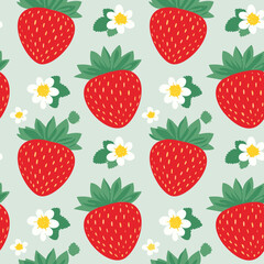 Hand Drawn Strawberry Vector Illustration