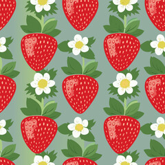 Hand Drawn Strawberry Vector Illustration