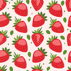 Hand Drawn Strawberry Vector Illustration