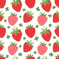 Hand Drawn Strawberry Vector Illustration