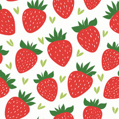 Hand Drawn Strawberry Vector Illustration