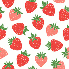 Hand Drawn Strawberry Vector Illustration