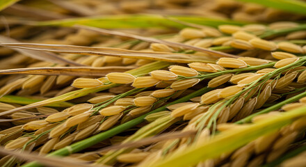 Rice Ear Harvest Photo