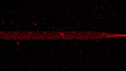 Abstract medical illustration of a green EKG pulse line forming a heart shape on a digital monitor with a blue tech background showing a healthcare electrocardiogram cardiogram wave - Powered by Adobe