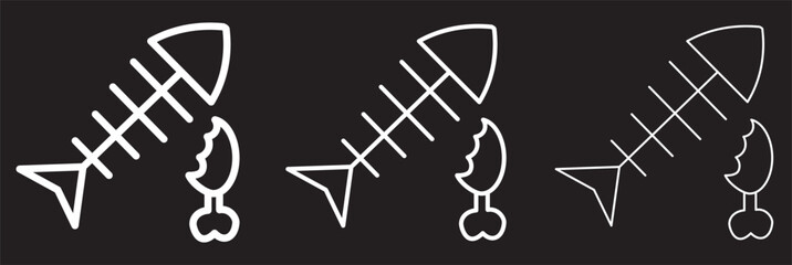 Organic waste icon.Recycling and sorting organic waste trash icon.Food Waste Recycling