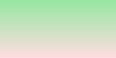 Fototapeta premium Vertical Green to Pink Gradient Background for Soft Pastel Design.