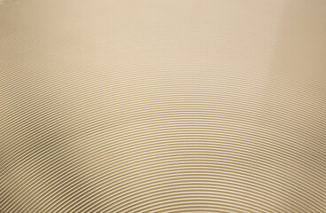 Metallic beige circles waves and dunes, abstract concentric stripes backdrop, monochrome minimal wallpaper