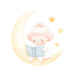 dolpunk_simple_watercolor_illustration_of_a_chibi_moon_readin_9c667221-d248-47b2-82ee-cdb4488f2daf_0-high-fidelity-v2-2x