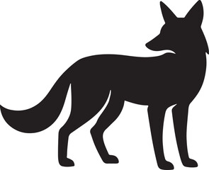 vector illustration of a fox