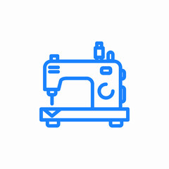 sewing machine icon sign vector