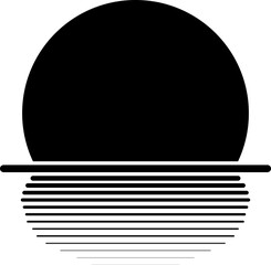 sunrise, sunset, sun, sea, horizon, skyline, weather, landscape