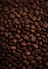 Obraz premium Roasted Hues: A Coffee Tapestry