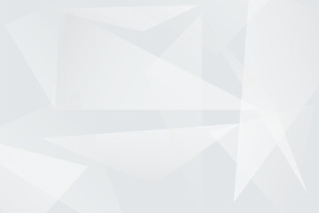 White gray abstract geometric background modern