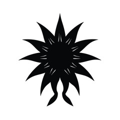 Quantum Bloom Silhouette