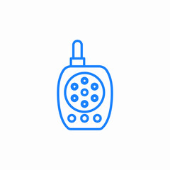 baby monitor or nanny camera icon sign vector