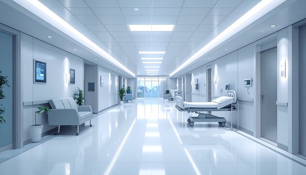, stock photo style, professional medical photography professional hospital environment