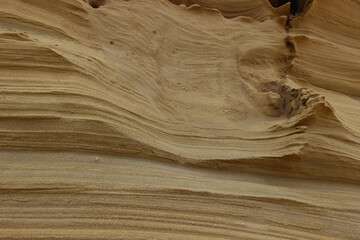 Spectacular Geological Formations on a Fuerteventura Beach