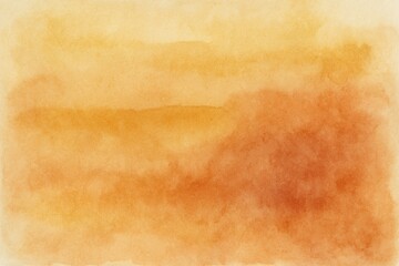 Warm orange watercolor texture with soft gradient—perfect backdrop for autumn designs, posters, invites, and web banners.