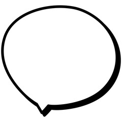 Speech Bubble or Talk bubble Icon